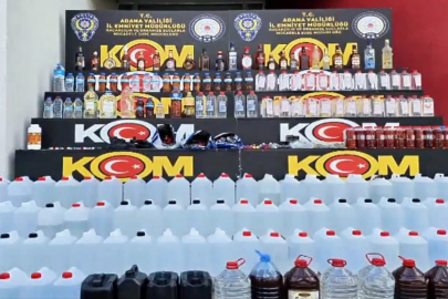 Tunceli dahil 81 ilde sahte içki operasyonu! 137 şüpheli gözaltına alındı!