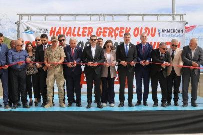 Pertek ve Çemişgezek doğalgaza kavuştu