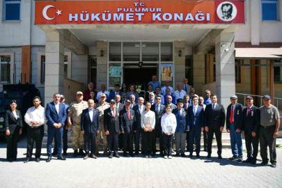 Vali Şefik Aygöl ilçe ziyaretlerine Pülümür’den başladı