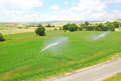 Tunceli’de 40 bin dekar alanda sulu tarım yapılacak