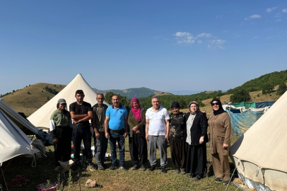 Süner'den Eğribelen Yaylası’nda Üreticilere Moral Ziyareti
