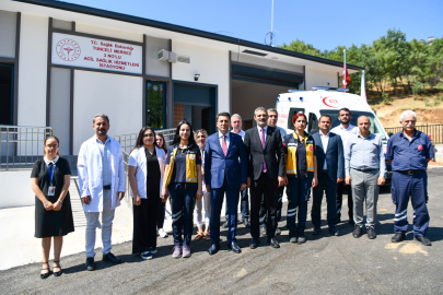 Yeni aile sağlığı merkezi ile acil sağlık hizmetleri istasyonu açıldı