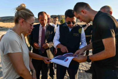 Tunceli’de saatte 160 ton sıcak asfalt üretecek plentin altyapı çalışmaları başladı