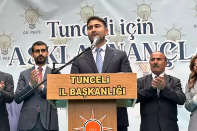 Tunceli AK Parti İl Başkanı Hakan Özer, göreve başladı