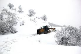 Tunceli’de, kar yağar yağmaz mücadele başladı