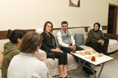 Vali Aygöl'den Öğrenci evlerine destek