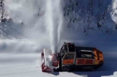 96 köy yolu ulaşıma açıldı, 39 köy yolunda çalışmalar sürüyor