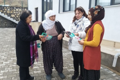 Tunceli’de mobil sağlık hizmeti ve bilgilendirme çalışması