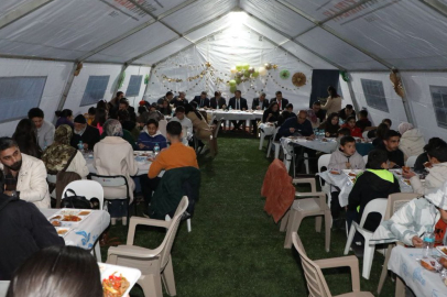 Tunceli’de “Maarifin Kalbinde Ramazan” Programında İftar Buluşması