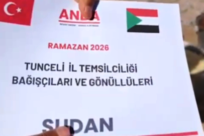 Tunceli’den Sudan’a İyilik Köprüsü: Ramazan’da İftar Sofrası Kuruldu