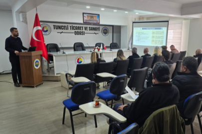 Tunceli TSO’da KOSGEB Finansman Programı Tanıtıldı