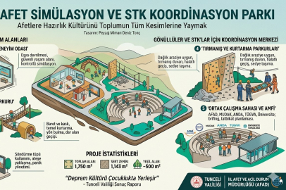 Tunceli’de Türkiye’ye Örnek Olacak Proje: "Afet Simülasyon ve STK Koordinasyon Parkı" Geliyor