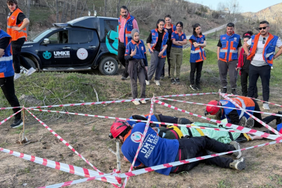 Tunceli’de 21 sağlık personeli UMKE eğitimini tamamladı