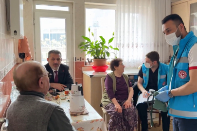 Tunceli’de Şefkat Eli Evlerde: İl Sağlık Müdürü Duran Evde Sağlık Ekipleriyle Sahada!