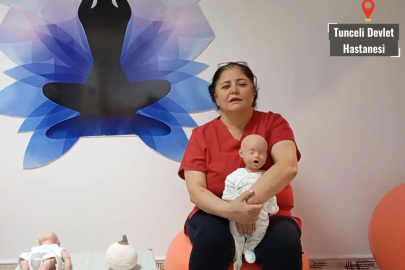 Tunceli’de Bebekler İçin Çifte Sağlık Seferberliği: Anne Sütü Mucizesi ve Topuk Kanı Hayat Kurtarıyor!