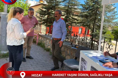 Tunceli’de Sağlık İçin Hareket Zamanı: Hozat’ta Vatandaşların "Hareket Yaşı" Ölçüldü!