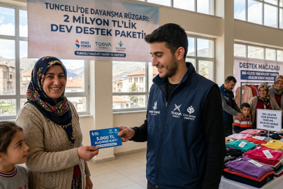 Tunceli’de Dayanışma Rüzgarı: 2 Milyon TL’lik Dev Destek Paketi!